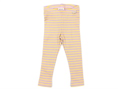 Petit Piao leggings lavender/yellow sun striber